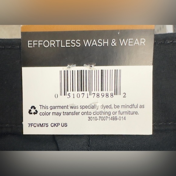 LEE - WOMEN’S RELAXED FIT STRAIGHT LEG PANT (ALL DAY PANT) IN BLACK 6 Me… - Picture 9 of 11